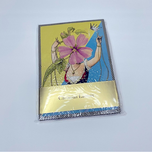 Christian Lacroix Madame Fleur A6 Layflat Notebook NWT - Picture 2 of 6